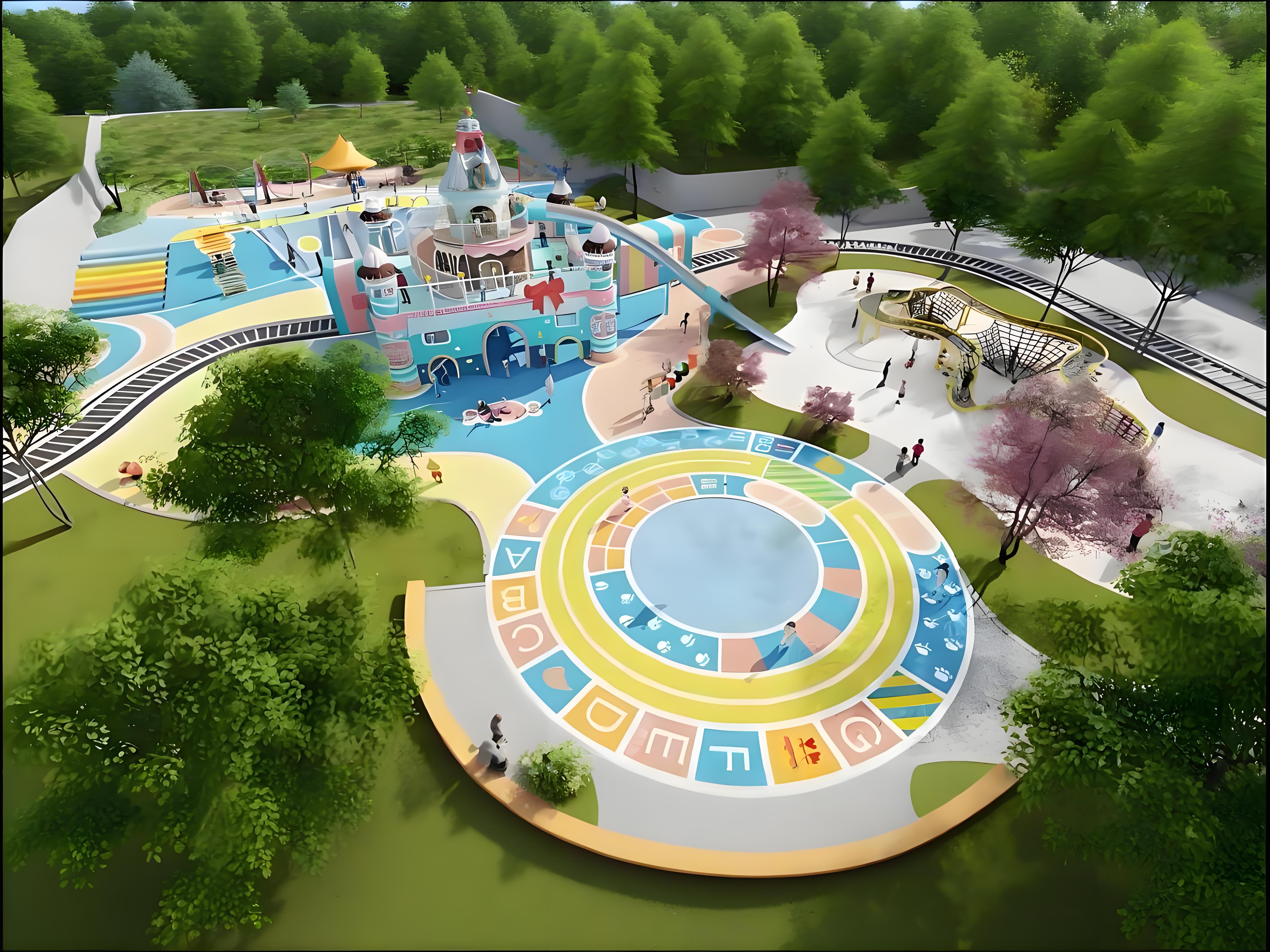 兰州榆兴朴素农庄游乐设施